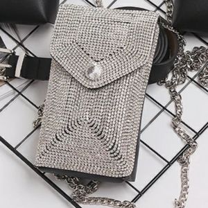 STUDDED CROSSBODY/WAIST PACK PURSE